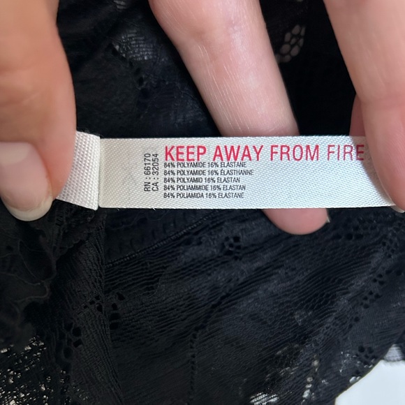 Free People 2 Pack Lace Longline Bralette in Black Combo Sz. S NWT Boho Festival - Picture 10 of 11